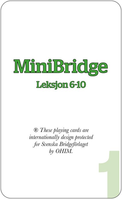 Minibridge spelkort